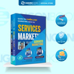 Sách - Bộ 2 Quyển Textbook Service Marketing