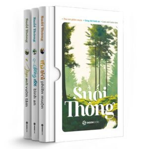 Combo Sách Suối Thông - Thả Trôi Phiền Muộn + Sống Đời Bình An + Làm Mới Vườn Tâm