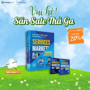 Sách - Bộ 2 Quyển Textbook Service Marketing