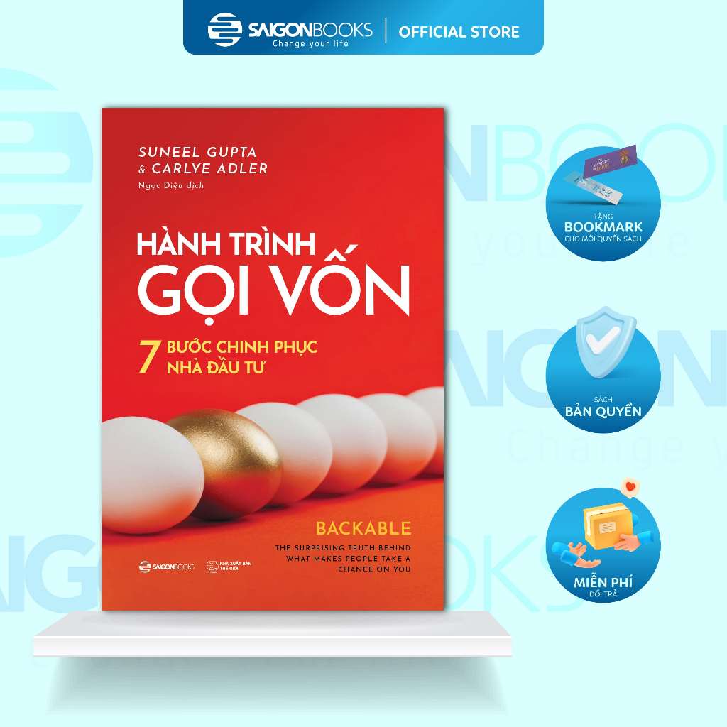 Sách - Hành Trình Gọi Vốn - Tác giả: Carlye Adler , Suneel Gupta