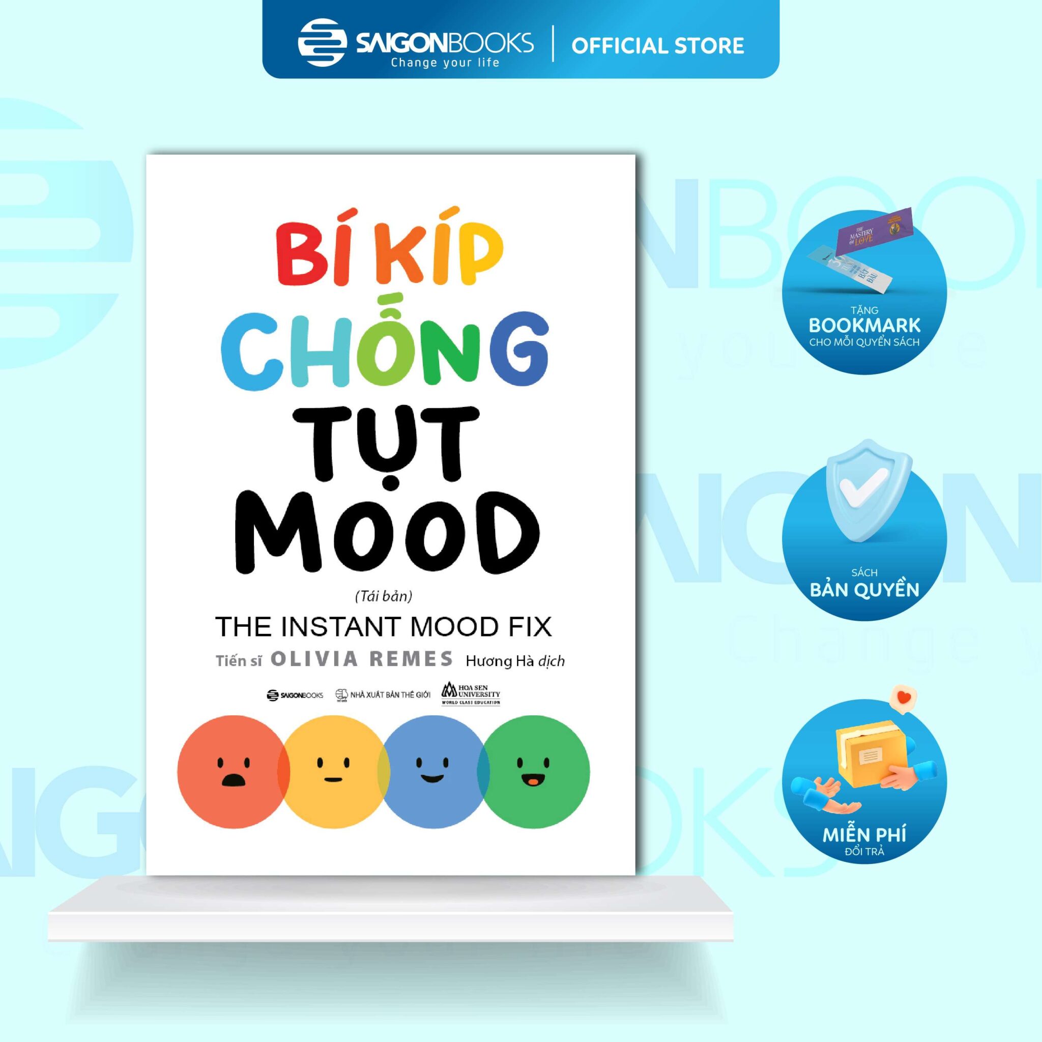 Sách - Bí Kíp Chống Tụt Mood - Dr. Olivia Remes