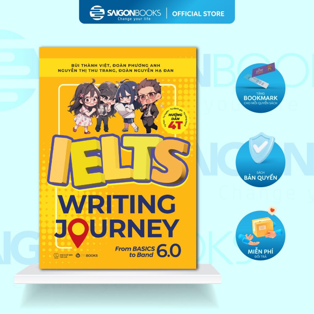Sách - IELTS Writing Journey - From Basics To Band 6.0 - Bùi Thành Việt