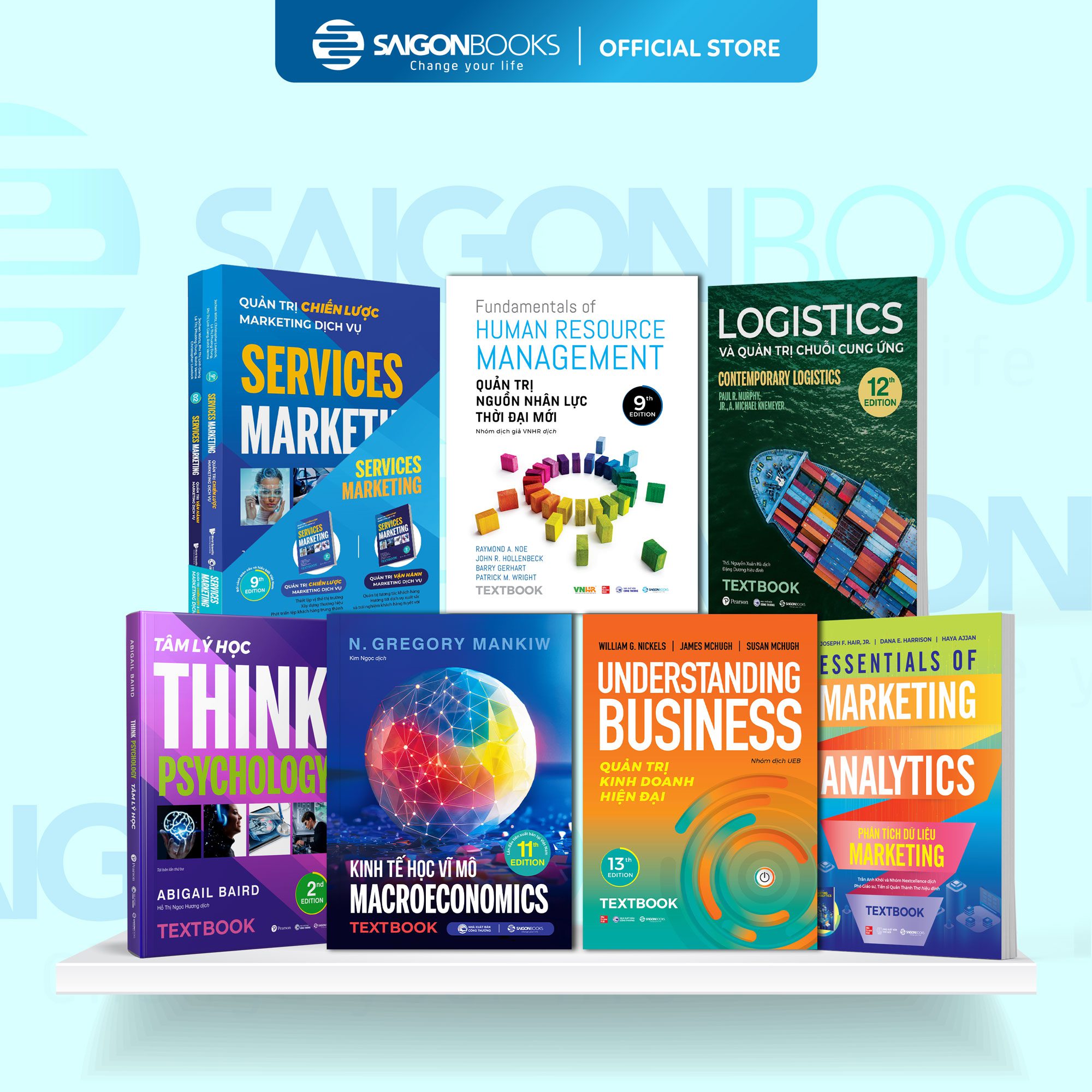 Bộ Sách Textbook Đa Ngành Nghề