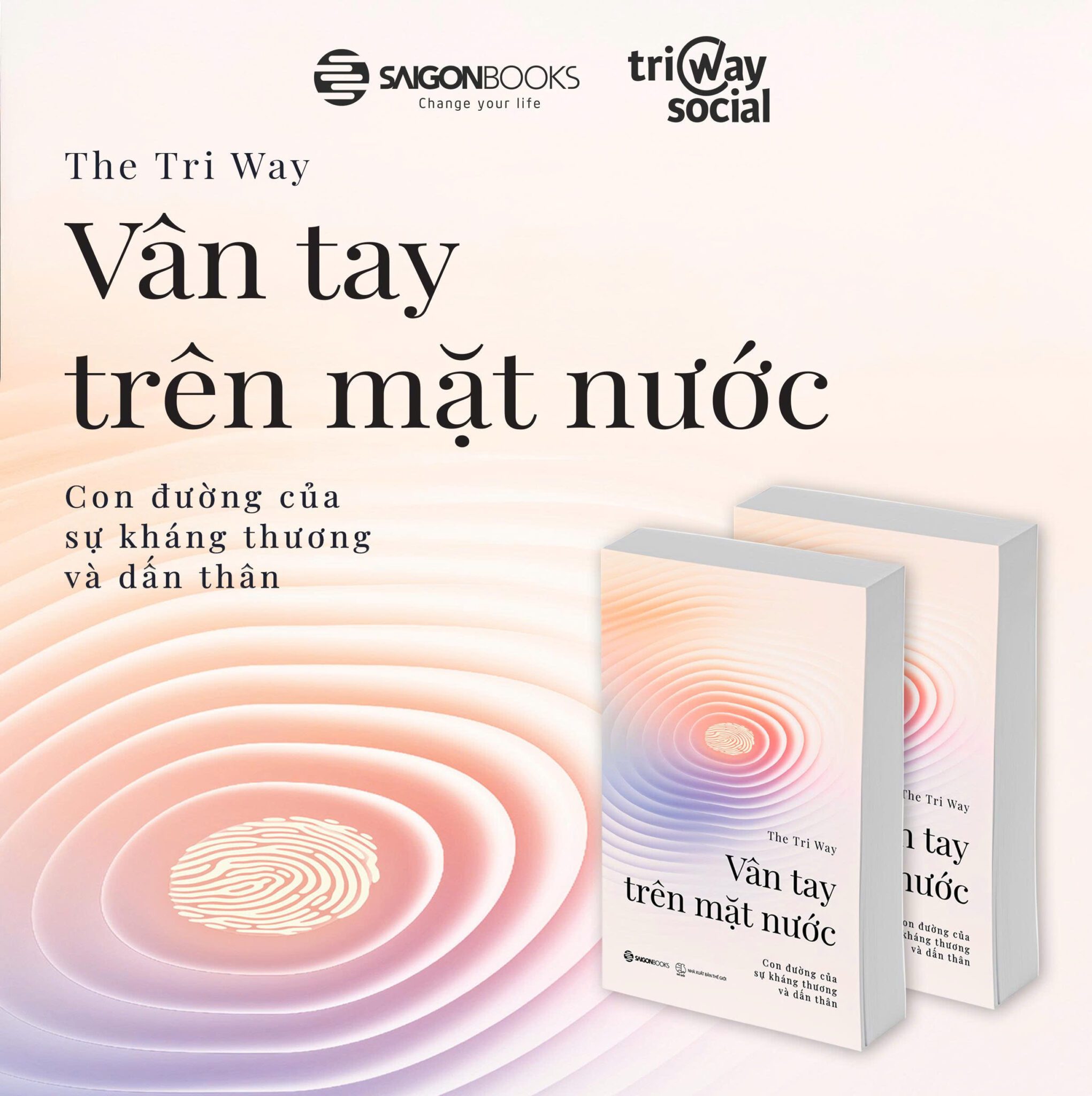 (Đặt Trước) Sách - Vân Tay Trên Mặt Nước - Tác Giả: The Tri Way